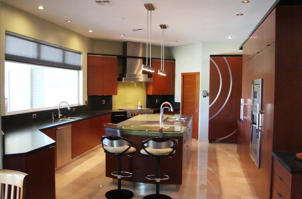 Contemporary Kitchen – Concrete Island